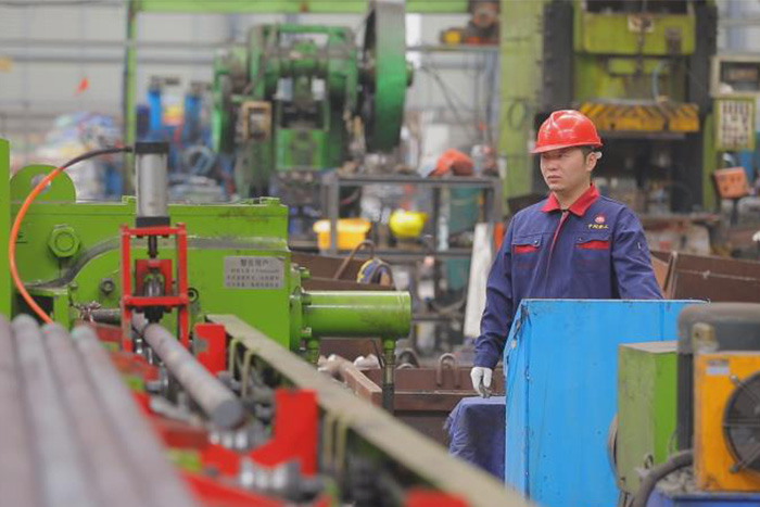 都江堰网架锥头自动化生产